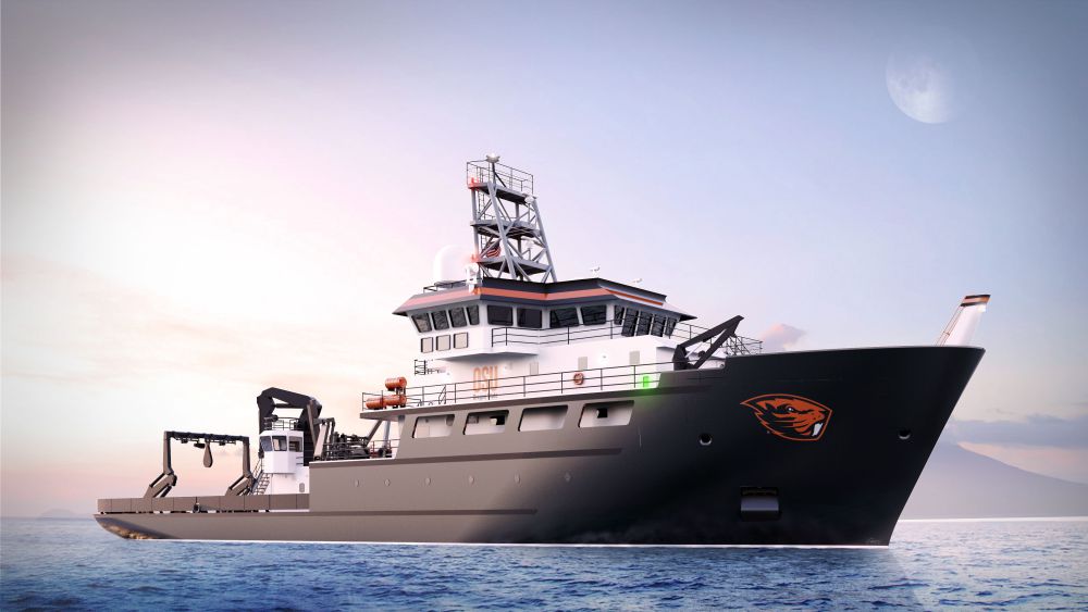 oregon state new research vessel